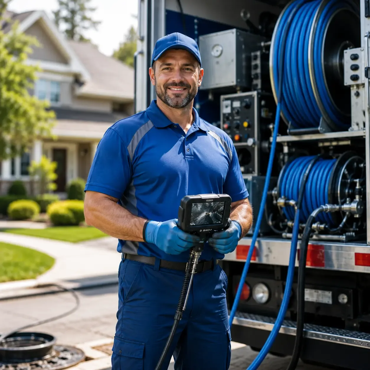 Local outdoor drain cleaning specialists in Munising, MI